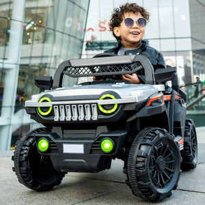 Mobil listrik anak-anak, mobil mainan bayi bisa duduk manusia kendali jarak jauh empat roda Off-road kendaraan listrik anak-anak - Product Image 5