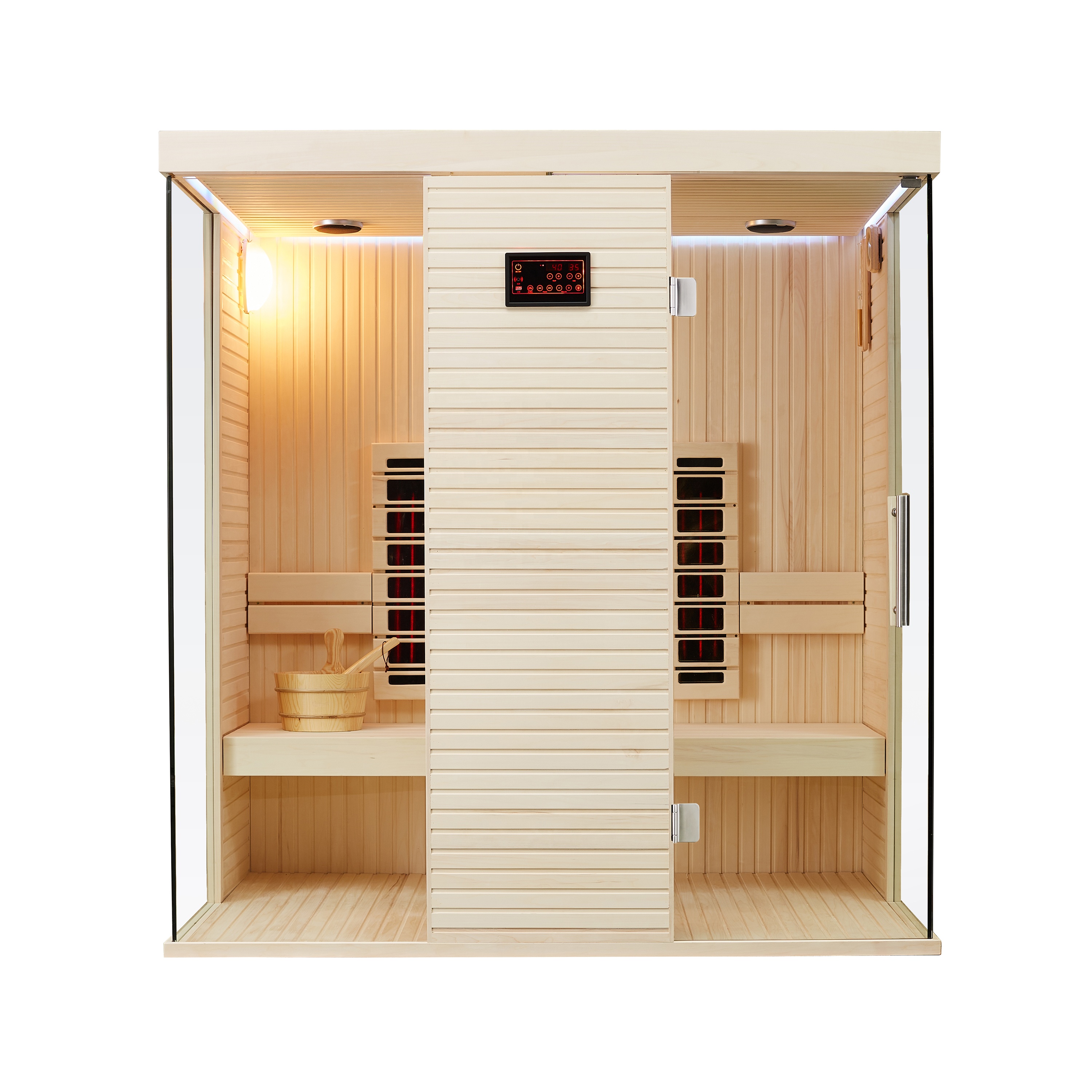 MEXDA 5-6人屋内遠赤外線サウナルームホテルホームサウナビッグ