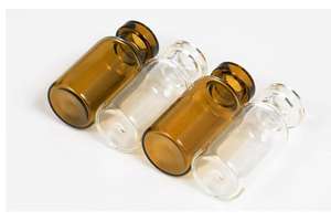 Zhongle Peptide Industry – Ampoules stériles en plastique écologique de 3 ml, 5 ml, 10 ml pour poudre lyophilisée de peptides, flacons bruns officinaux - Product Image 6