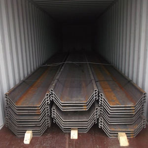 Chapa de Acero al Carbono de Alta Resistencia en Forma de U, Laminada en Caliente y en Frío, <span class=keywords><strong>JISA</strong></span> 5523, para Control de Inundaciones - Product Image 5