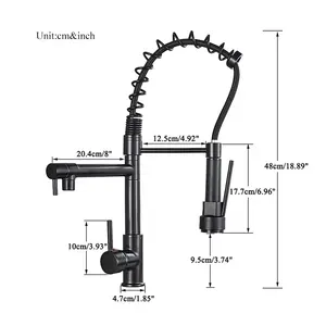 クロームメッキ3ウェイ浄水器蛇口キッチン3ウェイキッチン蛇口水飲用蛇口