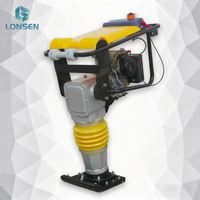 Compacteur à piston Wacker Jumping Jack RM80 de haute qualité pour le compactage du sol, moteur 5,5-7 CV, 75 kg, haute efficacité opérationnelle, garantie 1 an, Chine