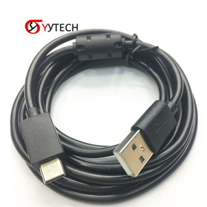 SYYTECH-fuente <span class=keywords><strong>de</strong></span> alimentación <span class=keywords><strong>de</strong></span> 1,8 M para Gaming, controlador <span class=keywords><strong>de</strong></span> puerto USB negro con <span class=keywords><strong>Cable</strong></span> <span class=keywords><strong>de</strong></span> <span class=keywords><strong>carga</strong></span> <span class=keywords><strong>de</strong></span> anillo magnético para <span class=keywords><strong>PS5</strong></span> - Product Image 1