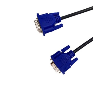Cable de conexión de vídeo VGA 3+2 macho a macho para monitor LCD de ordenador, cable VGA de 1,5 metros con núcleos de ferrita dobles. - Product Image 4