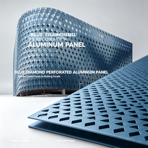 Panneau mural en aluminium moderne anodisé anti-corrosion pour l'extérieur des bâtiments - Product Image 5