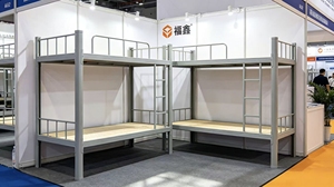 Lits superposés en métal modernes pour enfants, design réglable <span class=keywords><strong>à</strong></span> deux étages, pour chambre et école, démontables pour maternelle et garderie - Product Image 6
