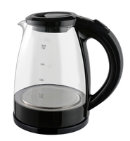 Bouilloire électrique portable en verre de 1,8 L, infuseur à thé facile à nettoyer pour un usage domestique