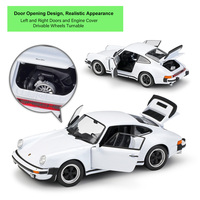 WELLY 1:24 1974 Porsche 911 Turbo Super Sports Car Racing Model Diecast Alloy Car Model Classic Car Collection Decoration Modelo