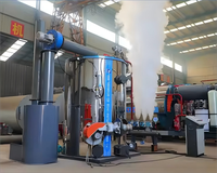 Generator Uap Biomassa Vertikal Industri Otomatis 0,5ton-1ton