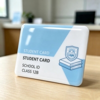 Carte intelligente NFC RFID en PVC imprimé pour clé de chambre d'hôtel, carte de visite, paiement, mini-étiquette, utilisation dans les cafés et bibliothèques