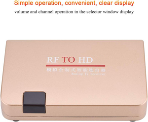 <span class=keywords><strong>Receptor</strong></span> de TV Analógico con Control Remoto para Proyectores, Enseñanza Multimedia, Ingeniería de Redes, Adaptador Convertidor de RF a HD - Product Image 5