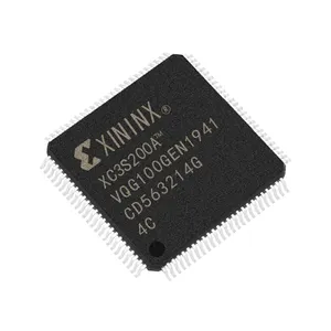 Incapsulamento XC3S200A-4VQG100C TQFP100 integrato Chip XILINX circuiti integrati Ic SMD 1 V famiglia ecc 0 C + 85 C 68 I/O KB