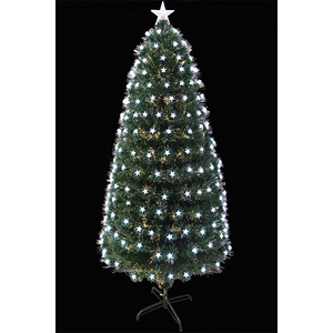 Hot Selling 210CM 7 Ft Fiber Optic PVC Artificial Plastic Christmas <b>Tree</b> and Decorations with <b>LED</b> <b>Lights</b> Lighting String - Product Image 4