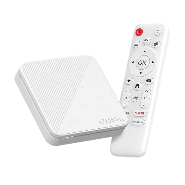 The H96 MAX Android 14.0 TV Box Features a Quad-core Processor, Supports 4K, Comes with 2GB of RAM and 16GB of Storage Space.