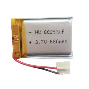 602535 602540 702535 753035 680mAh 800mAh 900mAh ליתיום סוללות עבור מוצרי אלקטרוניקה