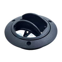 Aérateur de toit rotatif rond de 100 mm pour camping-car, bus, yacht, accessoires de camping