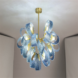JYLIGHTING Lustres et lampes suspendues en verre d'intérieur haut de gamme art brillant design moderne de luxe design mode rétro - Product Image 3