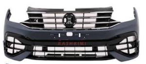 Kit de Carrocería Estilo OE, Kit de Parachoques Delantero, Kit Completo de Parachoques para <span class=keywords><strong>Volkswagen</strong></span> <span class=keywords><strong>Tiguan</strong></span> <span class=keywords><strong>R</strong></span>-<span class=keywords><strong>Line</strong></span> 2021 2022 <span class=keywords><strong>2023</strong></span> 2024 - Product Image 3