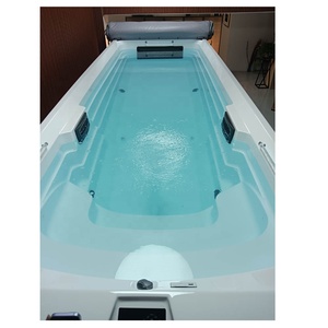 <span class=keywords><strong>Piscine</strong></span> de nage à contre-courant et spa à remous en acrylique pour l'extérieur, pour la famille et les enfants, de qualité supérieure, OEM Chine, avec hydrothérapie - Product Image 3