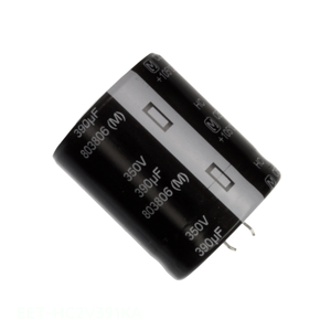 Condensateur à montage traversant 390 µF 20 % 350 V SNAP TH EET-HC2V391KA – Distributeur agréé - Product Image 1