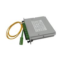 Cassette FBT à fibres optiques avec boîtier de répartition PLC 1x8 intégré, connecteurs LC/SC/FC/ST, compatible POE et CATV – Approvisionnement direct usine