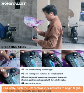 Producto en Tendencia 2026, Mariposas LED con Movimiento, Iluminación 3D, Drones de Mariposas para Espectáculos - Product Image 4