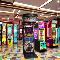 Machine de jeu d'arcade de boxe électronique 220V à monnayeur, en métal et plastique, personnalisable multilingue (japonais, anglais)