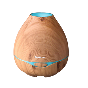 Humidificador ultrasónico de escritorio para el hogar, difusor de aceite de aromaterapia de grano de madera - Product Image 2