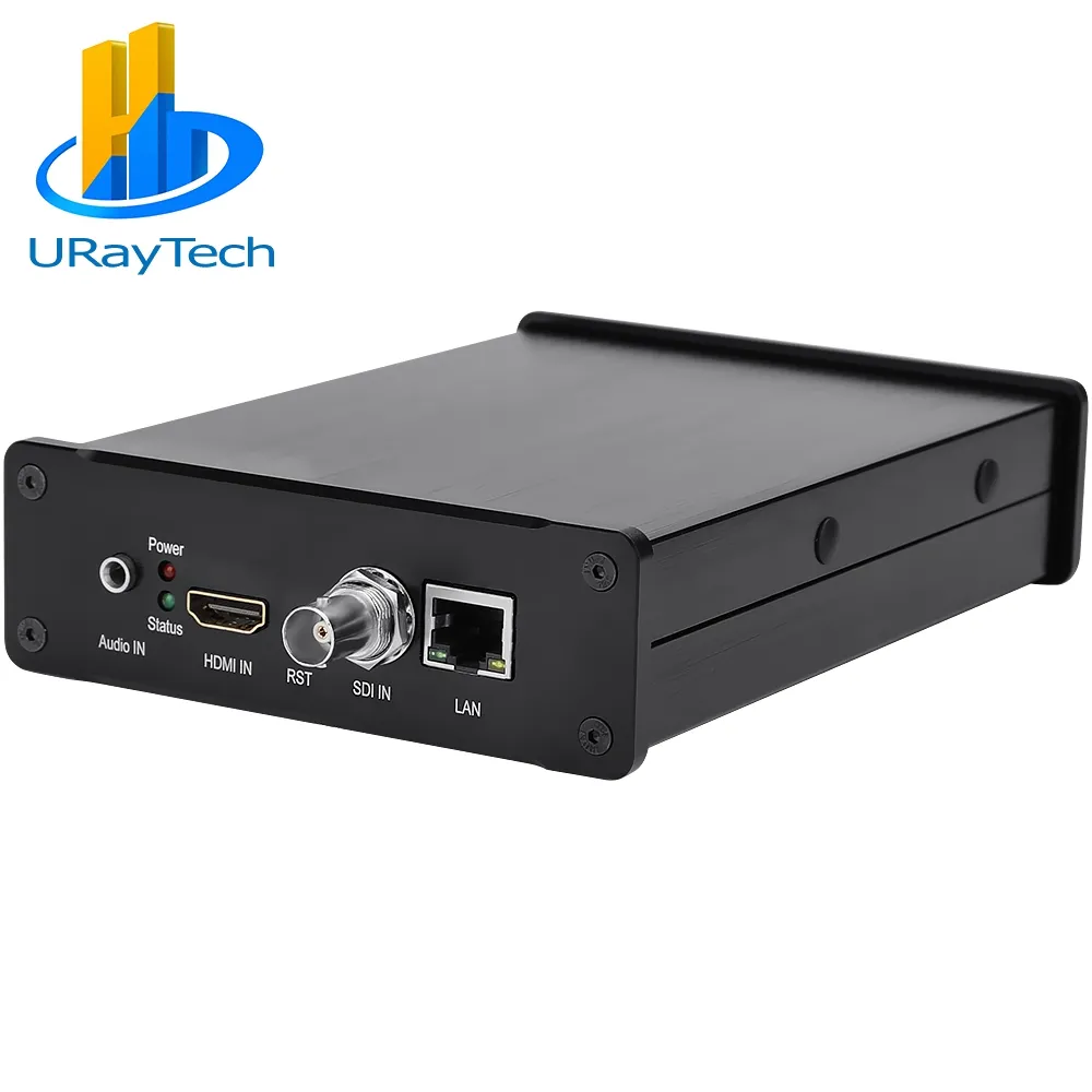 H.265 HEVC H.264 AVC 4k HD HDMI SDI IP Video akışı Encoder RTMP SRT canlı Streaming Streamer Encoder