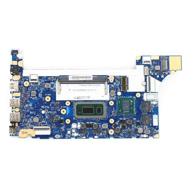 For Lenovo ThinkPad E14 E15 Laptop Motherboard With I7-10710U CPU Radeon RX 640 2G GPU FRU 5B20W77241 NM-C421 DDR4