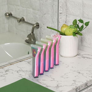 RICHSOURCE sikat Interdental Anti bakteri, sikat gigi Interdental lembut, bulu nilon, gagang plastik, penghilang plak efektif, gusi, warna - Product Image 1