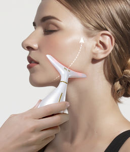 Mặt và cổ massager công cụ chăm sóc da mặt massager cho trẻ hóa da nâng làm săn chắc Glow Boost thiết bị - Product Image 1