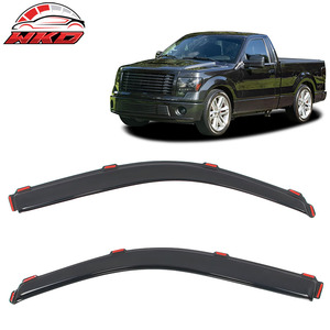 Viseras para Ventanas Internas de Acrílico para Ford F150 Cabina Regular 09-14, Deflector de Lluvia - Product Image 1