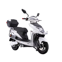 Skuter Listrik Murah CKD 1500W 60V Moped Layanan OEM Langsung dari Pabrik