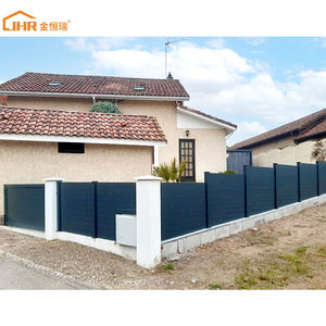 JHR לוחות גדר באיכות גבוהה אלומיניום חדש עיצוב גן מתכת קיר סבכת גידור פרטיות אלומיניום גדר פנלים - Product Image 3