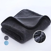 Grand chiffon de nettoyage en microfibre pour l'entretien des voitures Serviettes de lavage de voiture Serviettes de séchage de voiture Marque privée Accessoires de lavage de voiture