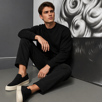 Baskets de course montantes pour hommes, respirantes, en toile et maille, à lacets, tendance et polyvalentes, style décontracté 'Dad Shoes', pour l'hiver, Fabricant