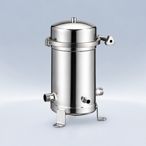 Boîtier de filtre rond simple haute capacité de type grand format 10 pouces en acier inoxydable pour la filtration de l'eau et des produits chimiques à haut débit - Product Image 3