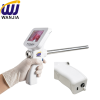 Pistolet d'insémination artificielle WANJIA avec caméra, pistolet visuel AI pour bétail, outil d'élevage vétérinaire