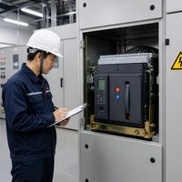 S-Schneider Masterpact MT06 MT08 MT10 MT12 MT16 N1 Pemutus Sirkuit Udara Tetap ACB 630A-1600A Peralatan Switchgear Tegangan Rendah