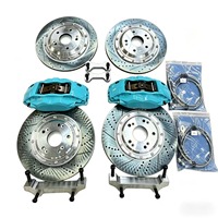 Venta Caliente de Fábrica: Kits de Frenos Grandes Deportivos Modificados para Coches de Carreras, Pinza de Freno F50 de 17.18 Pulgadas, 4 Pistones, Disco de 330/355MM