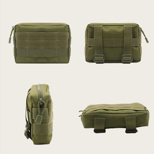 Accessoires de camping et d'alpinisme, pochette tactique durable Molle, pochette horizontale en nylon, petite pochette <span class=keywords><strong>utilitaire</strong></span> EDC, sac à outils - Product Image 5