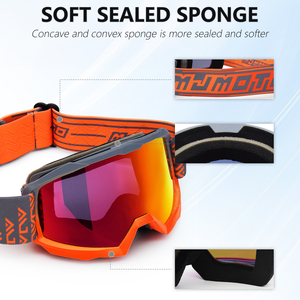 <span class=keywords><strong>Gafas</strong></span> de Motocross MJMOTO <span class=keywords><strong>para</strong></span> Casco de Motocicleta, <span class=keywords><strong>Gafas</strong></span> de Ciclismo, Lentes de PC HD Resistentes al Viento, Protección UV - Product Image 5