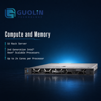 Serveur Dell Rack PowerEdge R440 1U d'occasion reconditionné, serveur d'entreprise à double socket pour déploiement en centre de données