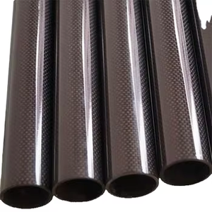 Tube carré en fibre de carbone haute résistance 20x20mm 25x25mm, enroulé, pour châssis de voiture, composants de <span class=keywords><strong>suspension</strong></span> de course - Product Image 1