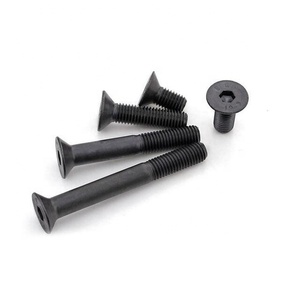 Taily din7991 M2-M20 cấp 10.9 thép <span class=keywords><strong>Hex</strong></span> ổ cắm phẳng đầu đen <span class=keywords><strong>csk</strong></span> vít - Product Image 5