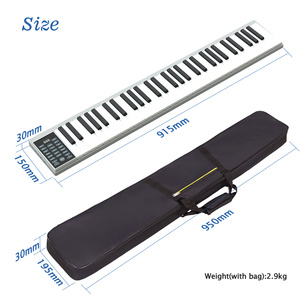 Fourniture directe 61 touches clavier MIDI <span class=keywords><strong>orgue</strong></span> électronique piano pratique <span class=keywords><strong>instrument</strong></span> <span class=keywords><strong>de</strong></span> <span class=keywords><strong>musique</strong></span> professionnel à vendre - Product Image 3