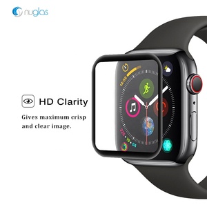 Nuglas ฟิล์มป้องกันสมาร์ทวอทช์แบบเต็มหน้าจอสำหรับ <span class=keywords><strong>APPLE</strong></span> <span class=keywords><strong>WATCH</strong></span> <span class=keywords><strong>6</strong></span>ขนาด40มม. 44ม. - Product Image 2