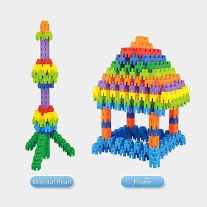 Juguetes Educativos Divertidos al por Mayor, Bloques de Construcción Hexagonales para Niños, Juego de Juguetes de Ensamblaje de Plástico Grande para Niñas y Niños - Product Image 6