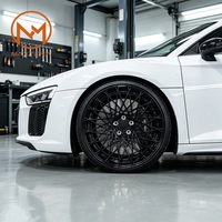 Jantes en alliage Maxtera forgées sur mesure, design en maille à 2 pièces, pour voitures de tourisme BMW, Porsche, Audi, Mercedes Benz, Golf, Lexus
